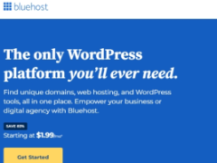 BlueHost外贸主机特惠 最高享83%折扣低至$1.99/月 送免费域名+SSL证书